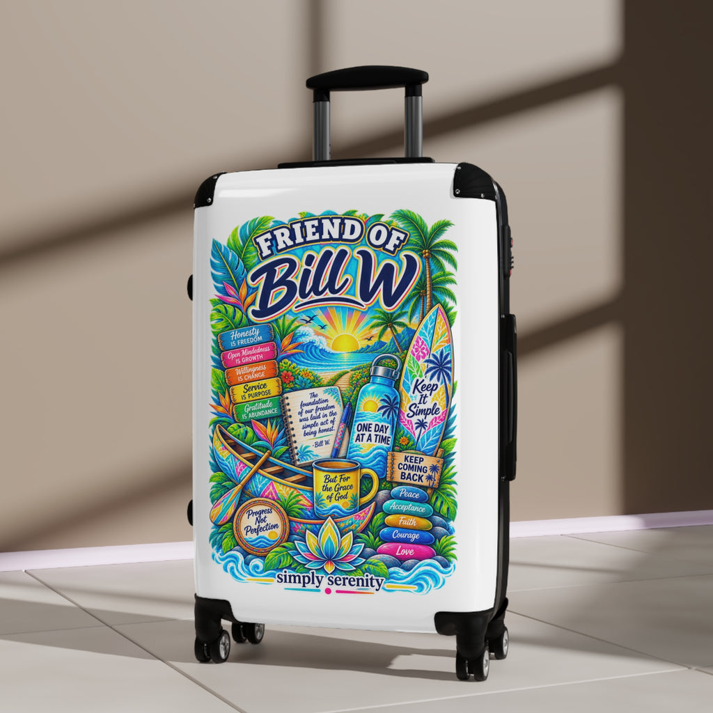 Friend of Bill W. Travel Suitcase