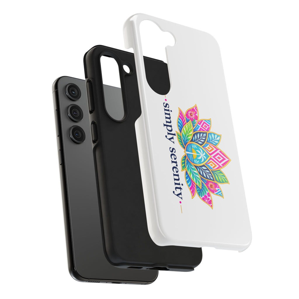 Simply Serenity Tough Phone Case