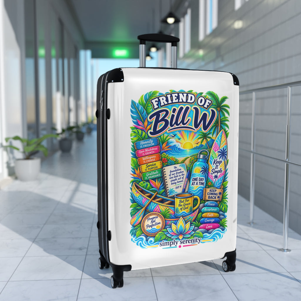Friend of Bill W. Travel Suitcase