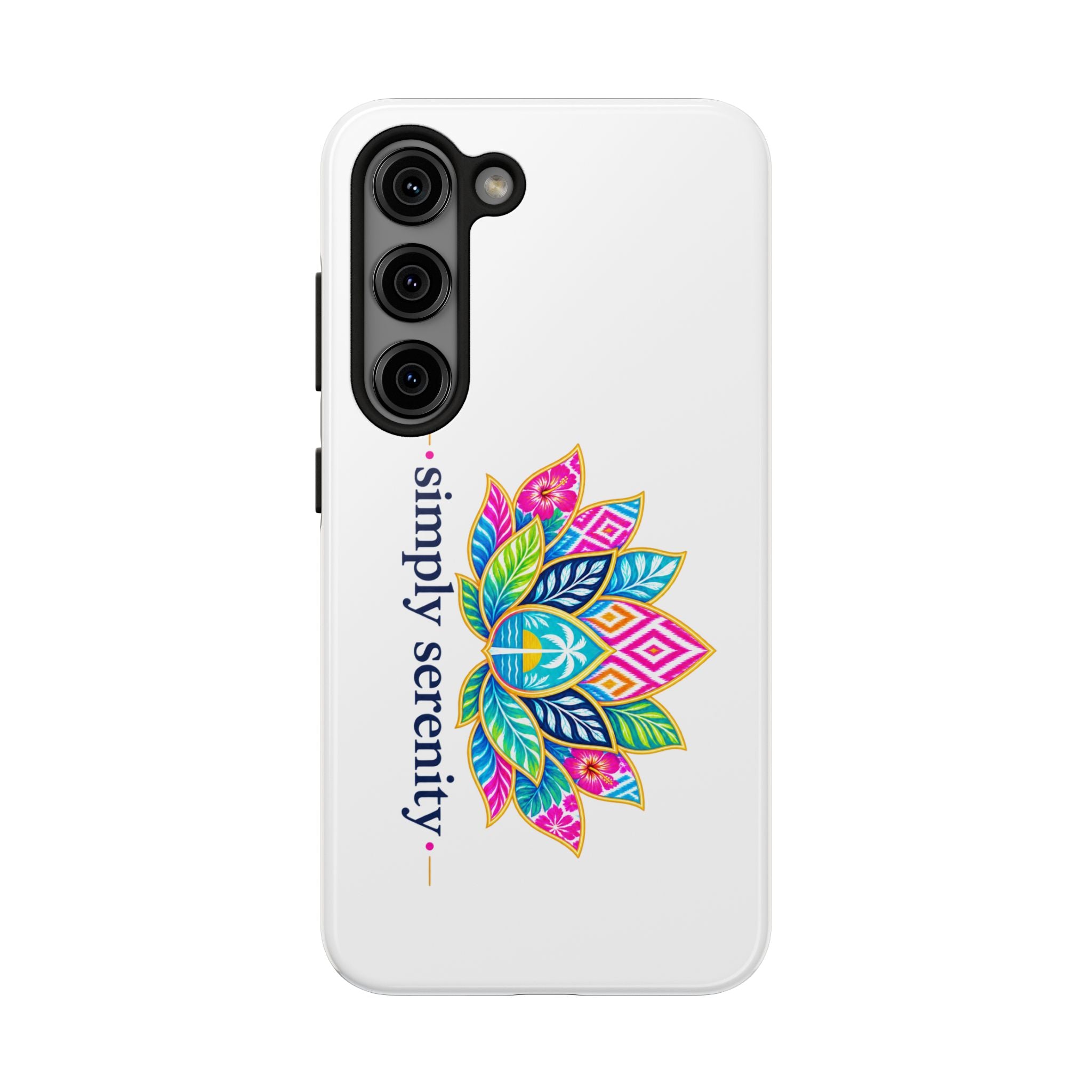 Simply Serenity Tough Phone Case