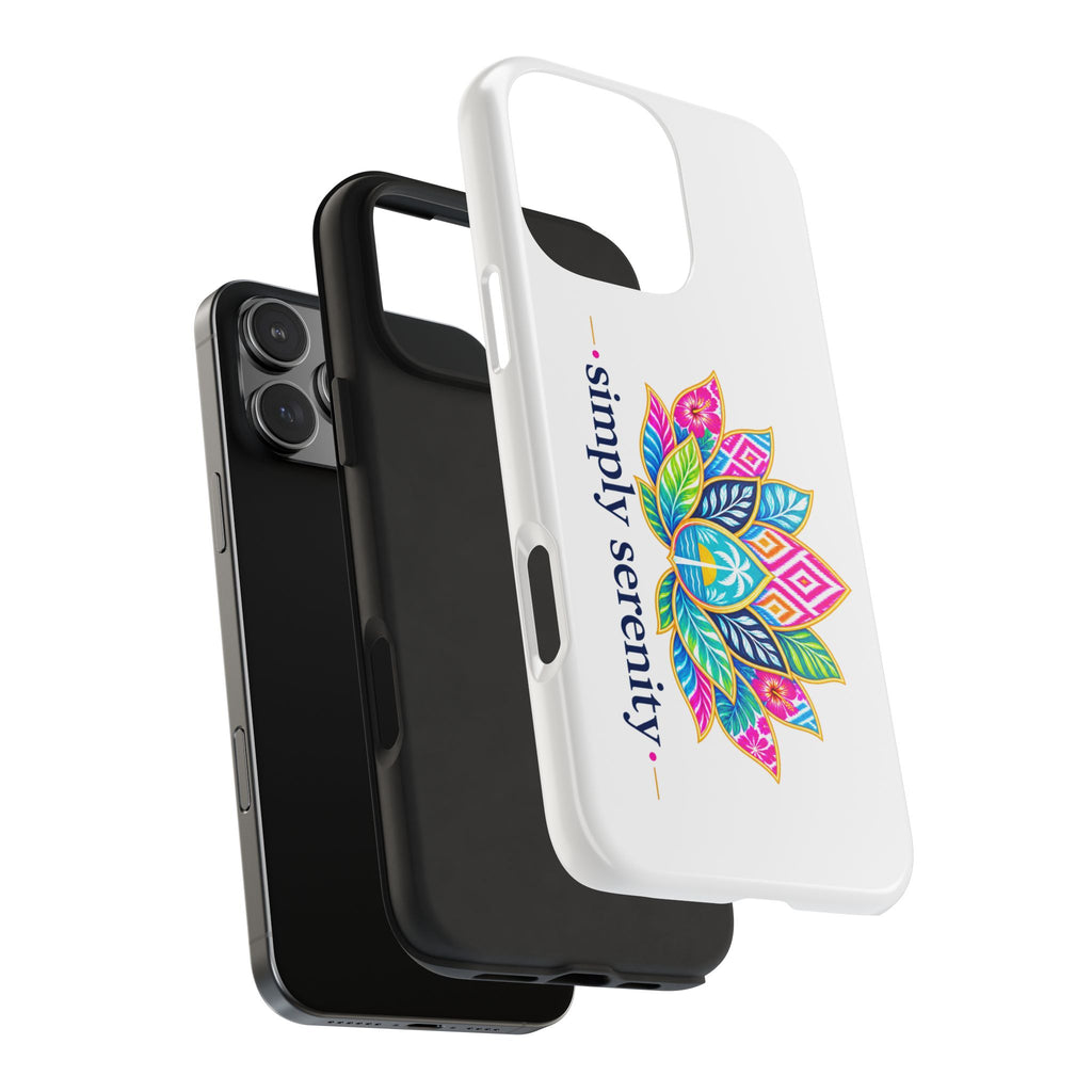 Simply Serenity Tough Phone Case