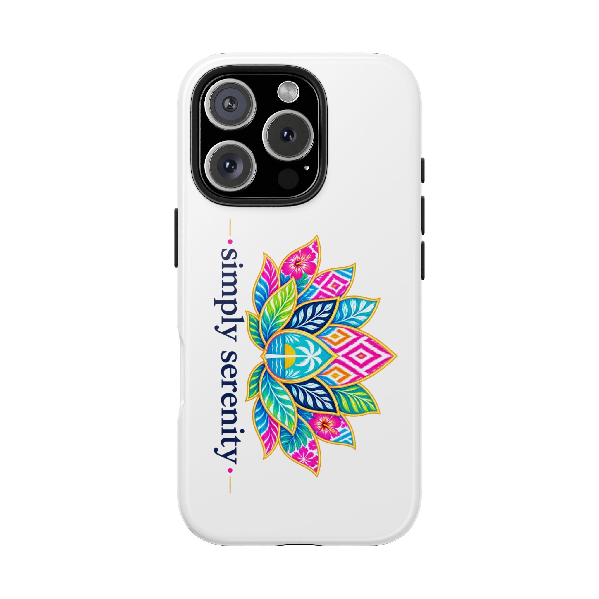 Simply Serenity Tough Phone Case