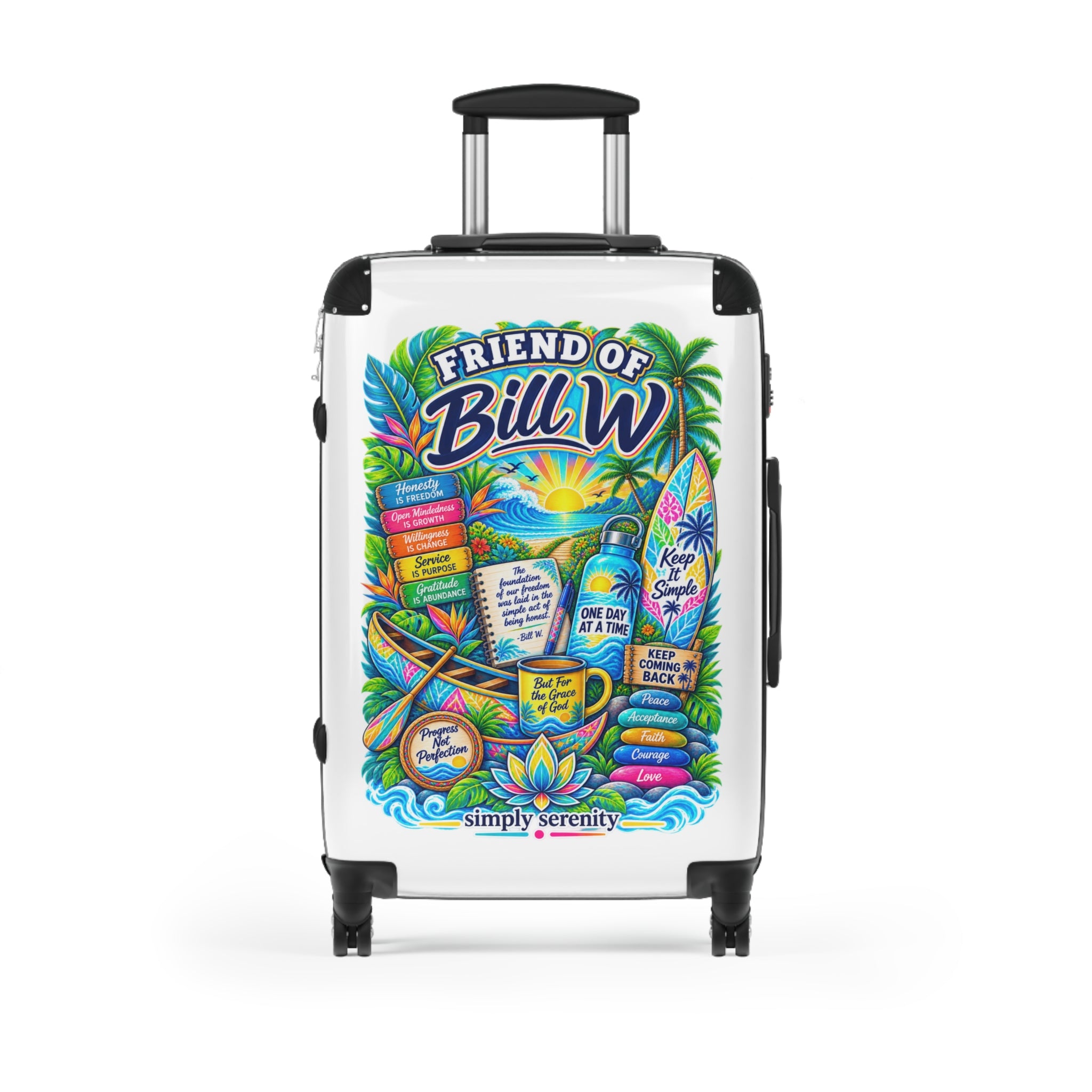 Friend of Bill W. Travel Suitcase