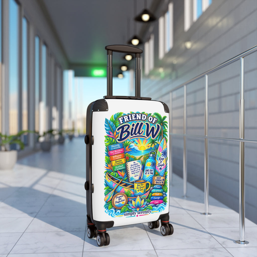 Friend of Bill W. Travel Suitcase