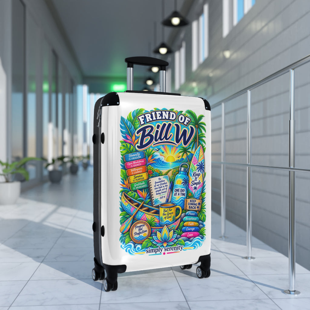 Friend of Bill W. Travel Suitcase
