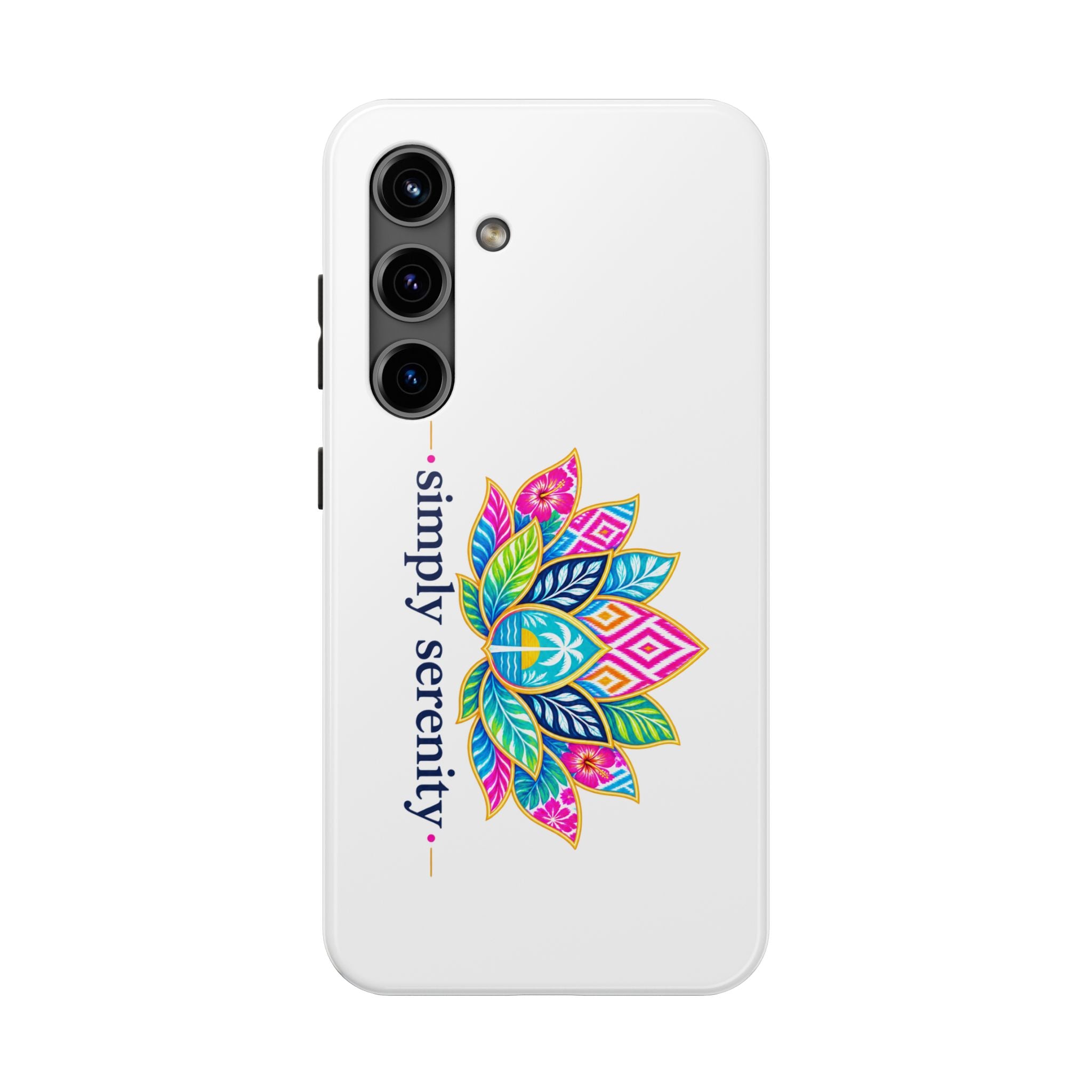 Simply Serenity Tough Phone Case